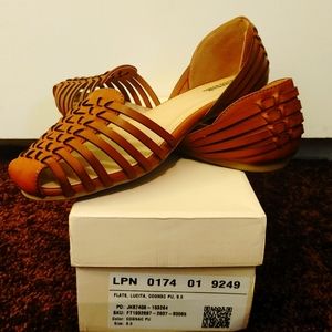 JustFab Lucita Woven Flats